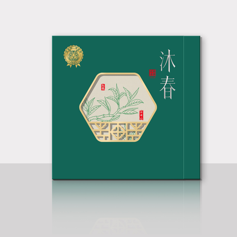 澜沧古茶2022年沐春景迈山古树春茶大饼357g