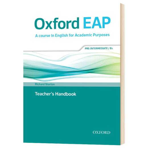 牛津学术综合英语教材教师书 英文原版 Oxford EAP B1 Teacher's Book 英文版 进口原版英语书籍 OUP Oxford 商品图1