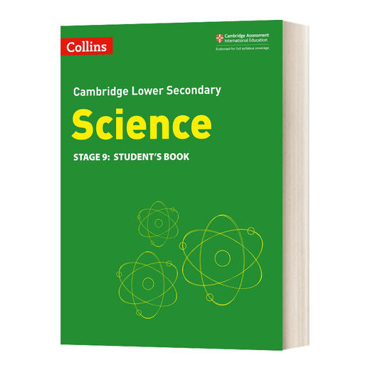 Collins英文原版 Collins Cambridge Lower Secondary Science Stage 9 柯林斯剑桥初中科学学生用书 第九阶段 英文版 进口英语原版书籍 商品图1