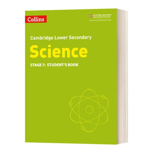 Collins英文原版 Collins Cambridge Lower Secondary Science Stage 7 柯林斯剑桥初中科学学生用书 第七阶段 英文版 进口英语原版书籍 商品图0