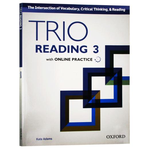 牛津Trio系列学术英语阅读教材3 英文原版 Trio Reading Level 3 Student Book with Online Practice 三重阅读 英文版进口工具书 商品图3