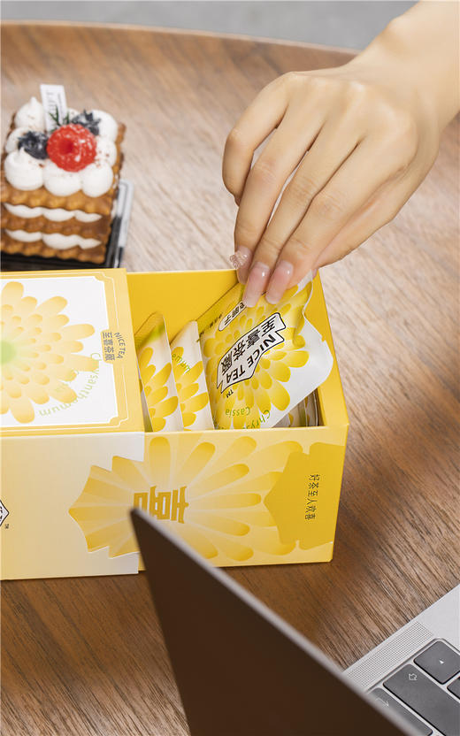 【宜昌助农馆】至喜茶厰 花茶组合装  茉莉花茶+菊花决明子茶 90g 商品图4