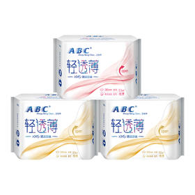 【百】ABC轻透薄 清凉舒爽 240mm日用8片