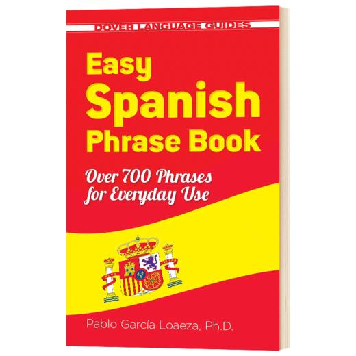 简易西班牙语短语手册-新版 英文原版 Easy Spanish Phrase Book NEW EDITION 英文版 进口英语书籍 商品图1