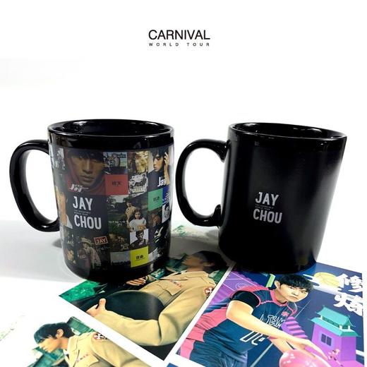 周杰伦水杯魔法杯双层画面加热变色创意陶瓷咖啡杯马克杯JAY周边 商品图3