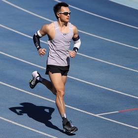 BODYWIT绝尘男超轻通风窗速干全贴合零摩擦马拉松跑步背心