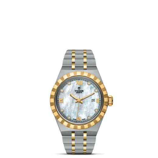 帝舵皇家系列  | 钢表壳，直径28毫米，镶钻表盘 商品图1