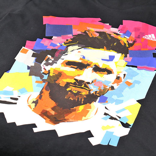 ADIDAS/阿迪达斯 M MESSI G T 梅西图案短袖T恤HA0931 商品图5