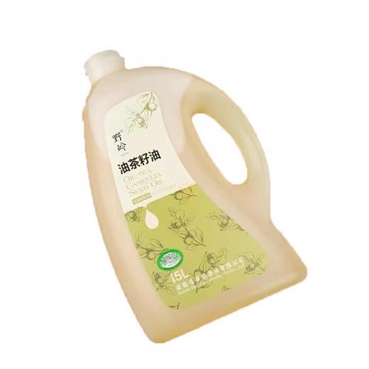 野岭有机山茶油冷榨油茶籽油5L 商品图0