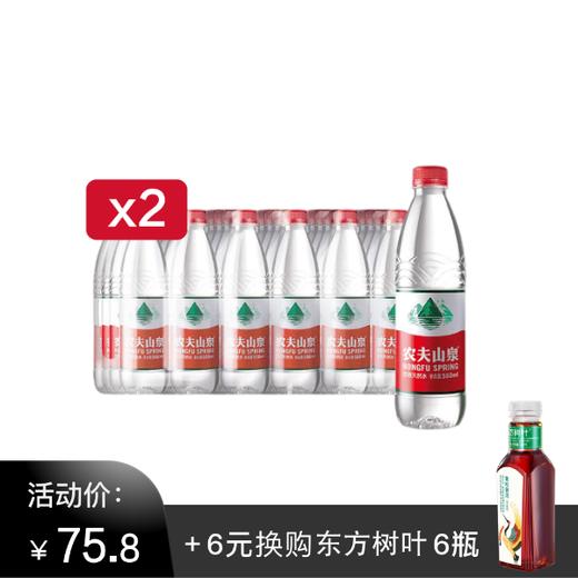 农夫山泉550ml*24*2箱+东方树叶500ml*6瓶（随机口味） 商品图0