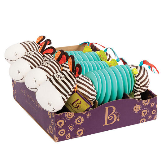 B.toys比乐手风琴斑马BX1773Z 商品图0