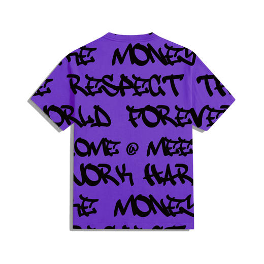 MEET ROY满印励志文字印花T恤01MR1415 商品图1