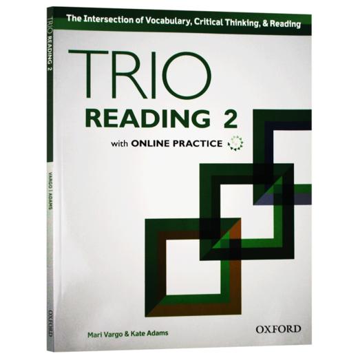 牛津Trio系列学术英语阅读教材2 英文原版 Trio Reading Level 2 Student Book with Online Practice 三重阅读 英文版进口工具书 商品图3