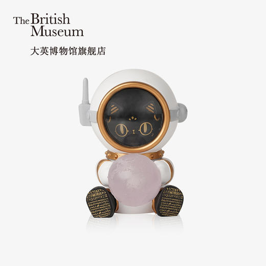大英博物馆安德森猫太空喵氛围灯摆件小夜灯睡眠灯送女友生日礼物 商品图1