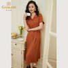 乔万尼真丝连衣裙新款夏季桑蚕丝收腰裙子EF2E370 商品缩略图1
