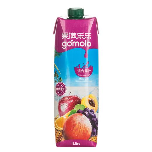 果满乐乐五种水果混合果汁1L*2瓶 商品图0