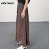 oldcolour21夏雪纺高腰印花A字修身半身裙气质淑女N23063349 商品缩略图2