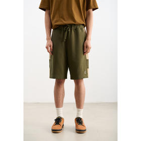 吃茶去chichaqu春夏拼色短裤卫裤