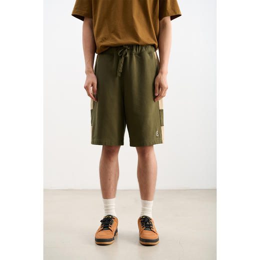 吃茶去chichaqu春夏拼色短裤卫裤 商品图0