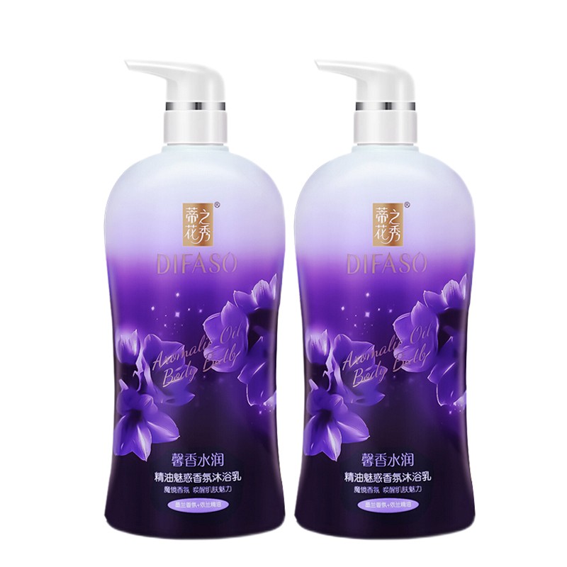 蒂花之秀精油魅惑香氛沐浴乳800ml（买一送一）