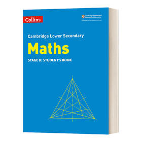Collins英文原版 Collins Cambridge Lower Secondary Maths Stage 8 柯林斯剑桥初中数学学生用书 第八阶段 英文版 进口英语原版书籍