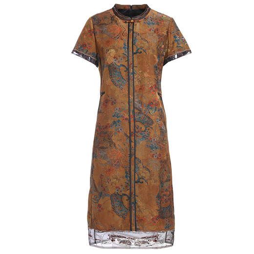 乔万尼真丝连衣裙女夏季新款30mm重磅EF2E338 商品图4