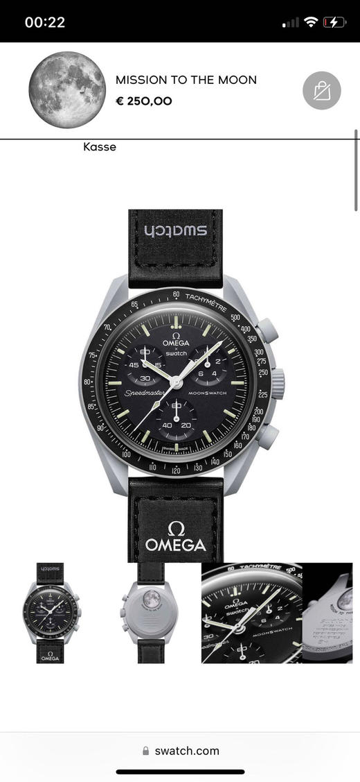 爆款来啦～贸易公司订单货 欧米*swatch联名款实物，年轻版超霸BIOCERAMIC MoonSwatch星球系列！价值2500+有钱买不到系列 商品图13