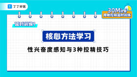 延时训练1：核心方法学习，性兴奋度感知与3种控精技巧【试看部分】
