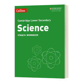 Collins英文原版 Collins Cambridge Lower Secondary Science Workbook Stage 9 柯林斯剑桥初中科学练习册 第九阶段 英文版 进口英语书