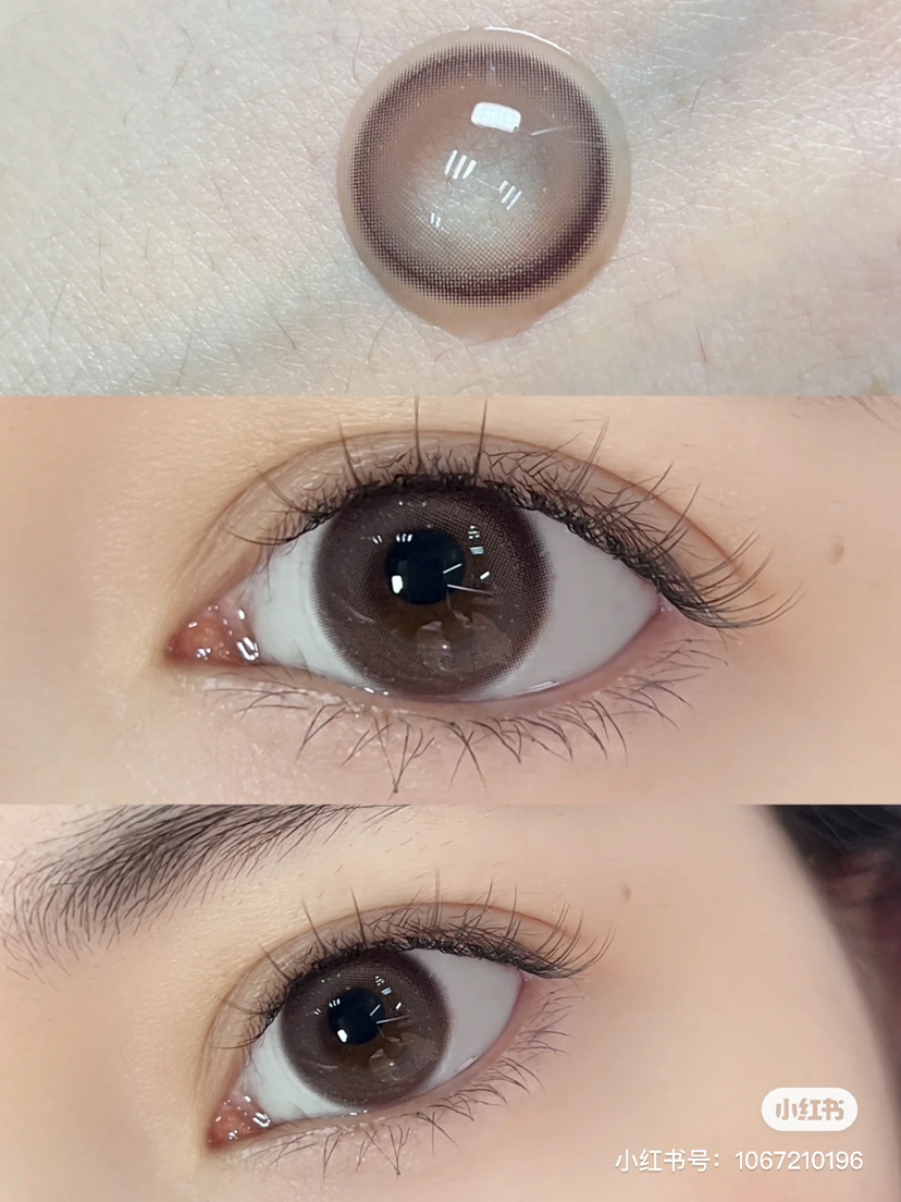 半年抛 Hancon 太妃奶栗 14.0  /8.5 韩视 自然粉棕 A71 B14 着色13.4