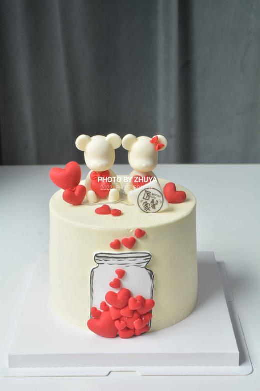 爱心熊（奶油霜工艺） 商品图0