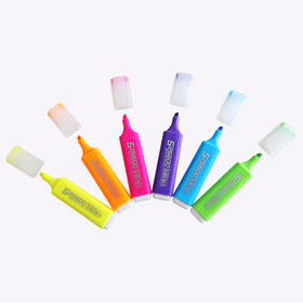 【仅供集采】齐心醒目荧光笔标记记号笔HP908