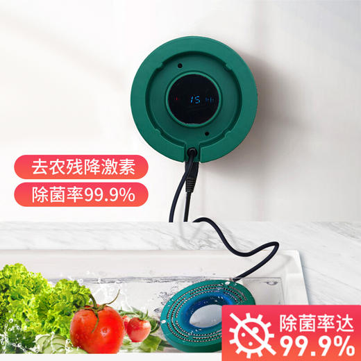 洗菜机果蔬清洗解毒机去农残肉类杀菌消毒食材净化机HJ-F701L白色 商品图8