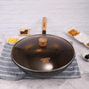 康巴赫炒锅精铸铁锅炒菜锅电磁炉煤气灶通用无涂层铁锅CZH32A1 商品缩略图0
