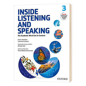 牛津学术听说系列3级教材 英文原版 Inside Listening and Speaking Level Three Student Book 英文版 进口英语书籍 OUP Oxford