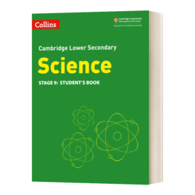 Collins英文原版 Collins Cambridge Lower Secondary Science Stage 9 柯林斯剑桥初中科学学生用书 第九阶段 英文版 进口英语原版书籍