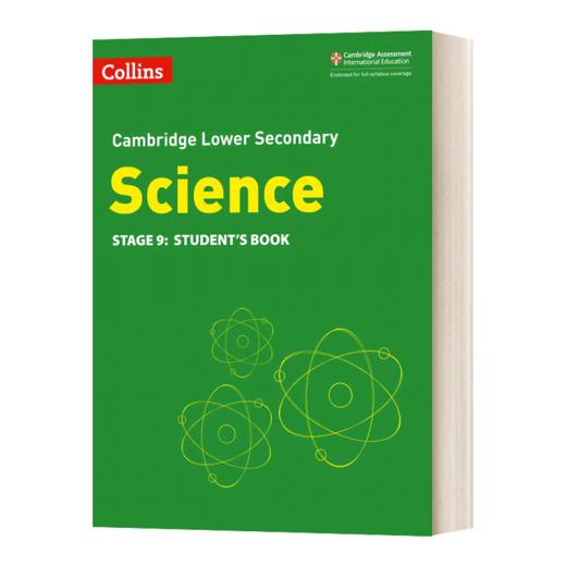 Collins英文原版 Collins Cambridge Lower Secondary Science Stage 9 柯林斯剑桥初中科学学生用书 第九阶段 英文版 进口英语原版书籍 商品图0