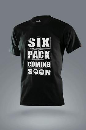 严素纯棉TEE,SIX PACK,短袖T恤 宽松,舒适,全棉,日常, 严素态度