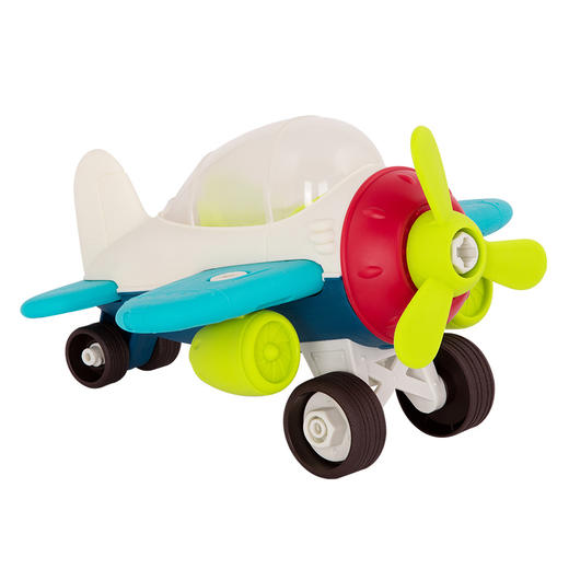 B.toys比乐组装飞机儿童过家家玩具电钻拧螺丝螺母拆装益智diy 商品图4