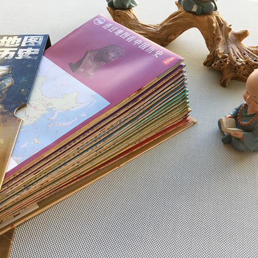 透过地图看中国历史（全19张）688个教育考点28个朝代疆域图355个历史人物219个文物 商品图3