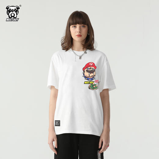 MEET ROY暗黑操作超级马里奥主题T恤 干掉库巴01MR1390 商品图0