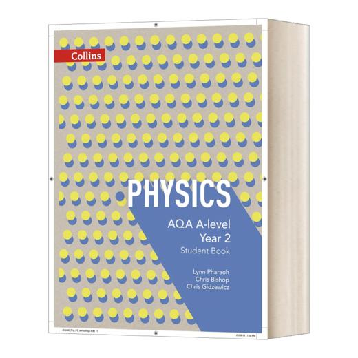 Collins英文原版 AQA A-Level Physics Year 2 Student Book 柯林斯AQA A-Level物理学生用书2 英文版 进口英语原版书籍 商品图1