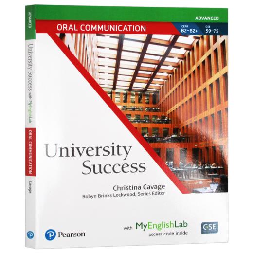 大学成功口语交流 高JI学生书 英文原版 University Success Oral Communication Advanced Student Book with MyLab 英文版英语书 商品图3