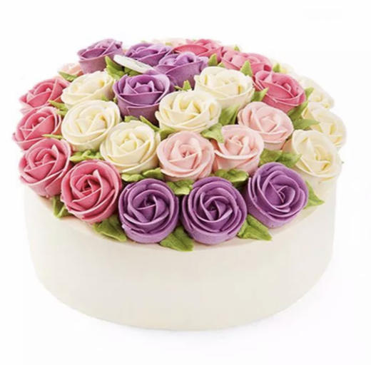 【梦露】韩式豆沙裱花鲜果蛋糕 商品图0