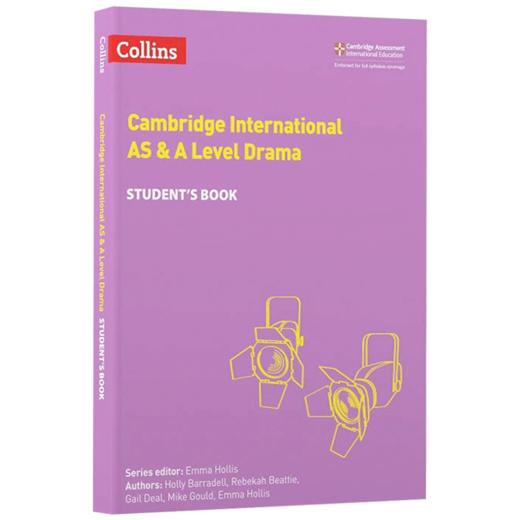 Collins柯林斯剑桥AS & A Level戏剧学生用书 英文原版 Cambridge AS & A Level Drama 英文版 进口英语原版书籍 商品图1