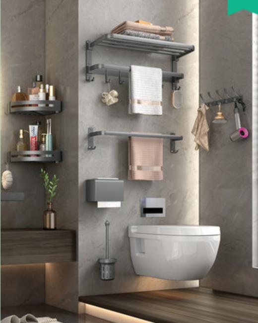 挂件五件套 304方管 枪灰 商品图0