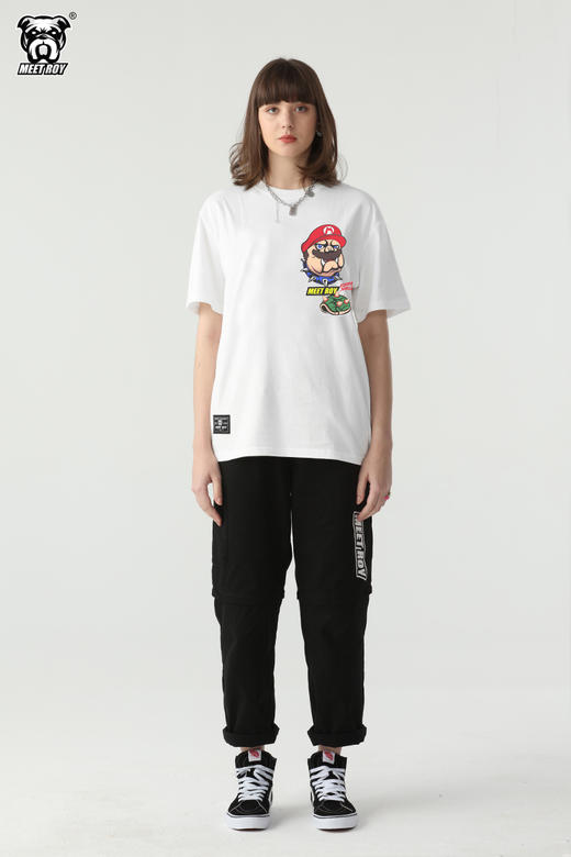 MEET ROY暗黑操作超级马里奥主题T恤 干掉库巴01MR1390 商品图2