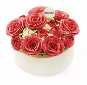 【四月天】韩式豆沙裱花鲜果蛋糕