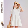 littletime女童白色纯棉连衣裙夏季2022新款韩版洋气儿童蛋糕裙 商品缩略图2