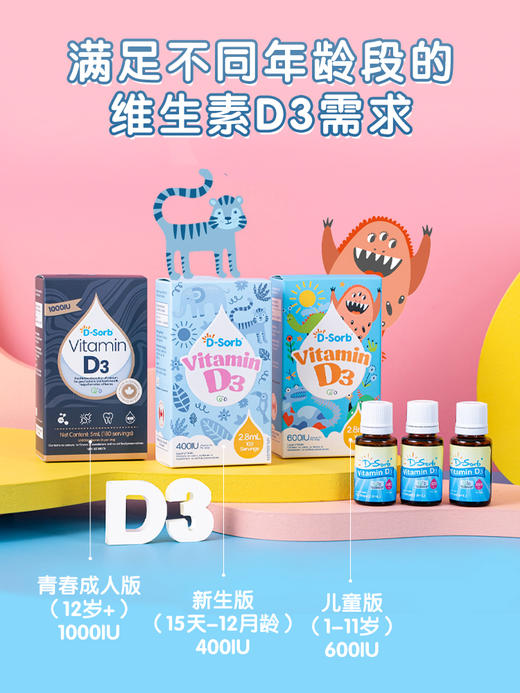 加拿大滴适宝D3 600IU 38907 商品图2
